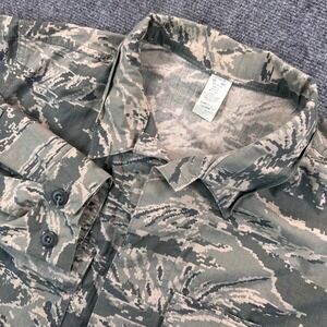 Lion Apparel Air Force ABU Digital Tiger Stripe Camo Jacket 48 Made in USA *Read